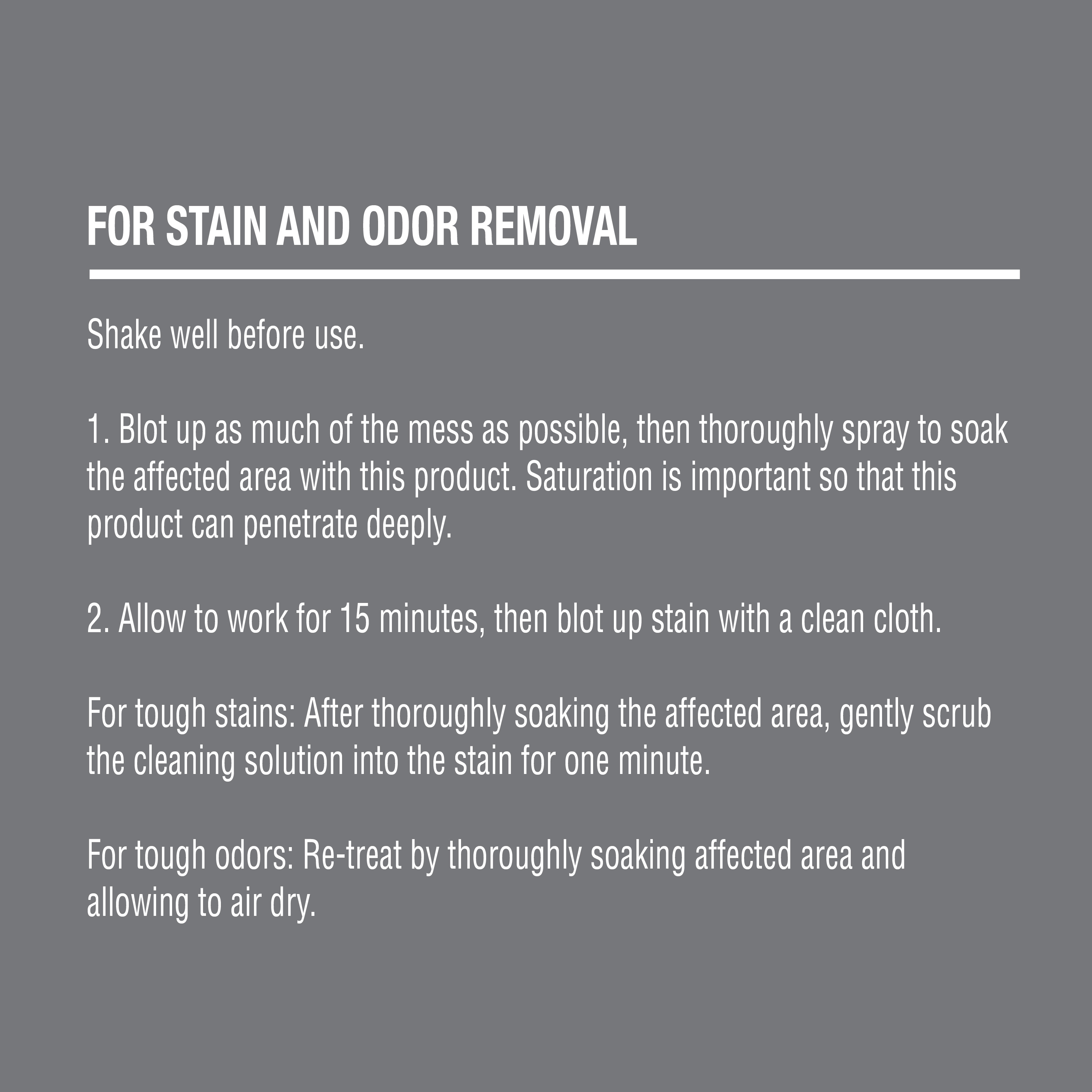 Simply Nature's Miracle Pet Stain and Odor Remover 16 oz Nature's Miracle